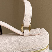 Fortok Loro Piana Extra Pocket L19 Grained Calfskin Feather Pink 11 x 19 x 6.5cm  - 3