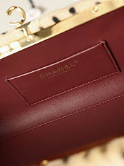 Fortok Chanel Pony Hair Cheetah Print Long Clutch 36*12.5*13cm - 4