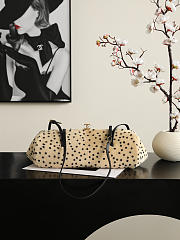Fortok Chanel Pony Hair Cheetah Print Long Clutch 36*12.5*13cm - 2