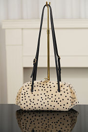 Fortok Chanel Pony Hair Cheetah Print  Clutch 29.5x13x20cm - 1