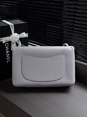 Fortok Chanel Maxi Flap Bag Grey 26x38.5x11cm - 2