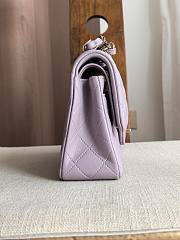 Fortok Chanel Medium Flap Bag Purple 25.5cm - 6