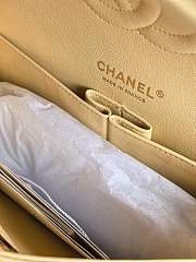 Fortok Chanel Medium Flap Bag Light Yellow 25.5cm - 6