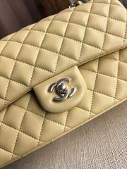 Fortok Chanel Medium Flap Bag Light Yellow 25.5cm - 2