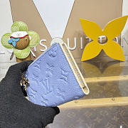 Fortok Louis Vuitton Lisa Wallet Blue Iris 9*1.5*11.5cm - 4