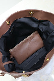 Fortok Saint Laurent YSL Jamie Shopping Brown 35x35x10cm - 4