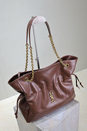 Fortok Saint Laurent YSL Jamie Shopping Brown 35x35x10cm - 2