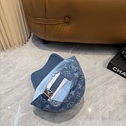 Fortok Louis Vuitton Blue Denim Cap  - 5
