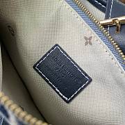 Fortok Louis Vuitton CarryAll Cargo PM Blue Monogram 29 x 24 x 12cm - 3