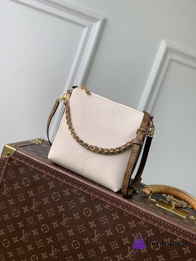Fortok Louis Vuitton Multipass Mini Cream 17.5 x 18 x 9.5cm - 1