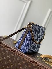 Fortok Louis Vuitton Multipass Mini Denim Blue 17.5 x 18 x 9.5cm - 6