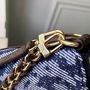 Fortok Louis Vuitton Multipass Mini Denim Blue 17.5 x 18 x 9.5cm - 5
