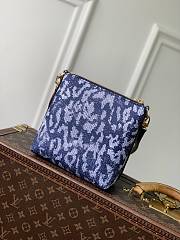 Fortok Louis Vuitton Multipass Mini Denim Blue 17.5 x 18 x 9.5cm - 2