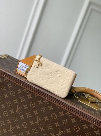 Fortok Louis Vuitton Key Pouch S Poplar 15 x 9 x 1cm 