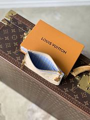 Fortok Louis Vuitton Key Pouch S Poplar 15 x 9 x 1cm  - 6