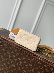 Fortok Louis Vuitton Key Pouch S Poplar 15 x 9 x 1cm  - 5