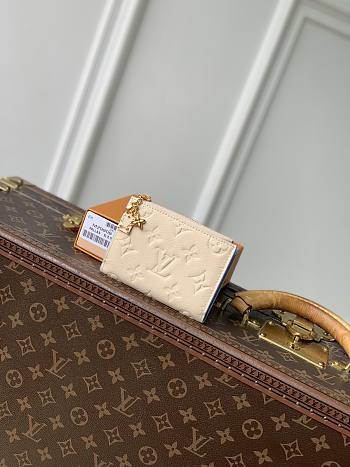 Fortok Louis Vuitton Lisa Wallet Poplar 9 x 11.5 x 1.5cm