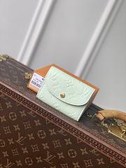 Fortok Louis Vuitton Rosalie Coin Purse Green 11 x 8 x 2.5cm - 1