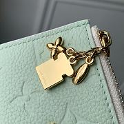 Fortok Louis Vuitton Rosalie Coin Purse Green 11 x 8 x 2.5cm - 4