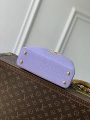 Fortok Louis Vuitton Capucines East-West Mini Purple 12 x 22 x 8cm - 2