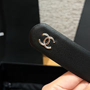 Fortok Chanel Leather Belt Black - 6