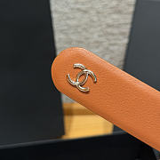 Fortok Chanel Leather Belt Cognac Brown - 3