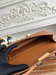 Fortok Hermes Constance Elan Epsom Leather Brown/Gold 24cm - 6