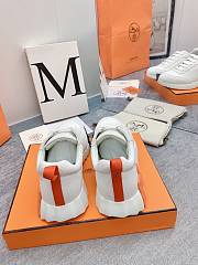 Fortok Hermès Bouncing Sneakers Unisex White 01 - 4