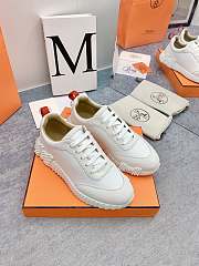 Fortok Hermès Bouncing Sneakers Unisex White 02 - 1