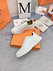 Fortok Hermès Bouncing Sneakers Unisex White 02 - 5
