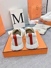Fortok Hermès Bouncing Sneakers Unisex White 02 - 4