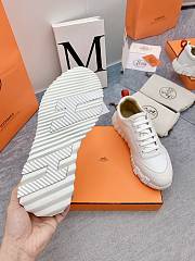 Fortok Hermès Bouncing Sneakers Unisex White 02 - 3