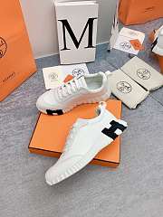 Fortok Hermès Bouncing Sneakers Unisex White 03 - 6