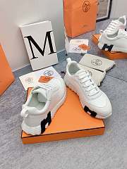 Fortok Hermès Bouncing Sneakers Unisex White 03 - 5