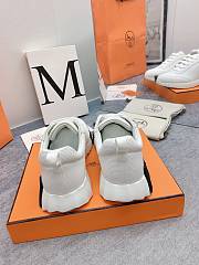 Fortok Hermès Bouncing Sneakers Unisex White 03 - 4
