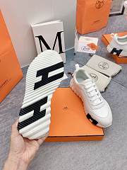 Fortok Hermès Bouncing Sneakers Unisex White 03 - 2