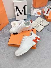 Fortok Hermès Bouncing Sneakers Unisex White 04 - 5