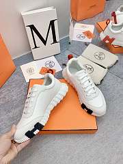 Fortok Hermès Bouncing Sneakers Unisex White 04 - 3