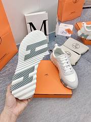 Fortok Hermès Bouncing Sneakers Unisex White 05 - 5