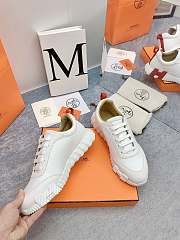 Fortok Hermès Bouncing Sneakers Unisex White 06 - 6