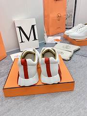 Fortok Hermès Bouncing Sneakers Unisex White 06 - 5