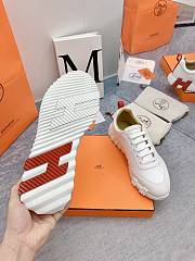Fortok Hermès Bouncing Sneakers Unisex White 06 - 3