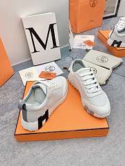 Fortok Hermès Bouncing Sneakers Unisex White 07 - 6