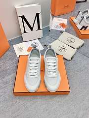 Fortok Hermès Bouncing Sneakers Unisex White 07 - 5