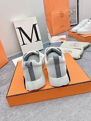 Fortok Hermès Bouncing Sneakers Unisex White 07 - 3