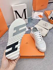 Fortok Hermès Bouncing Sneakers Unisex White 07 - 2