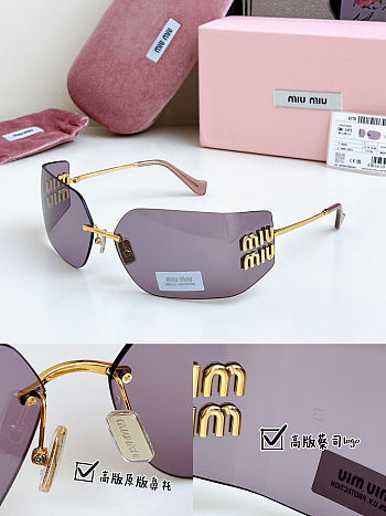 Fortok Miu Miu 54YS Runway Sunglasses Multicolors 80cm x 14-110cm 