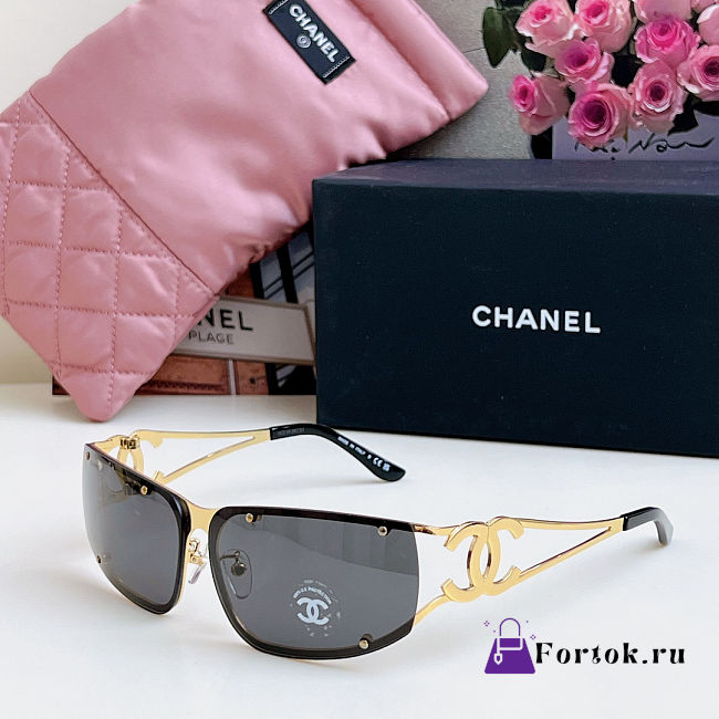 Fortok Chanel Shield Sunglasses Multicolors 64-11-120cm - 1