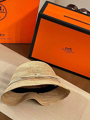 Fortok Hermes Woven Straw Hat - 2