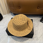 Fortok Celine Straw Sun Hat Ribbon - 1